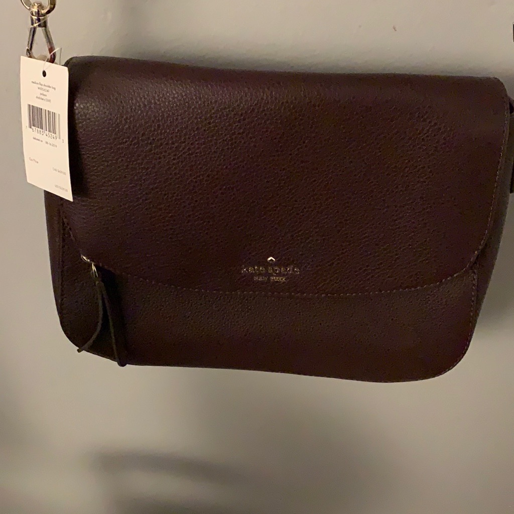 Kate Spade Purse Nwt Burgundy/Maroon Medium Sized